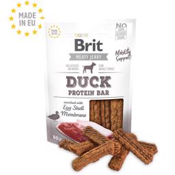 Brit Meaty Jerky Duck Hundens Protein Bar Med And 80g